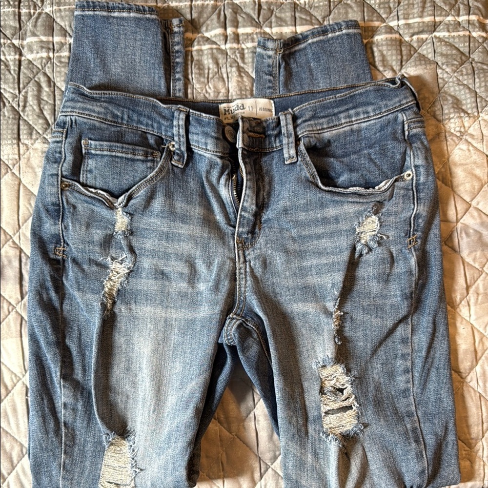 Mudd Distressed Jegging